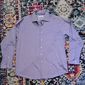 Guy Laroche Purple Dress Shirt
